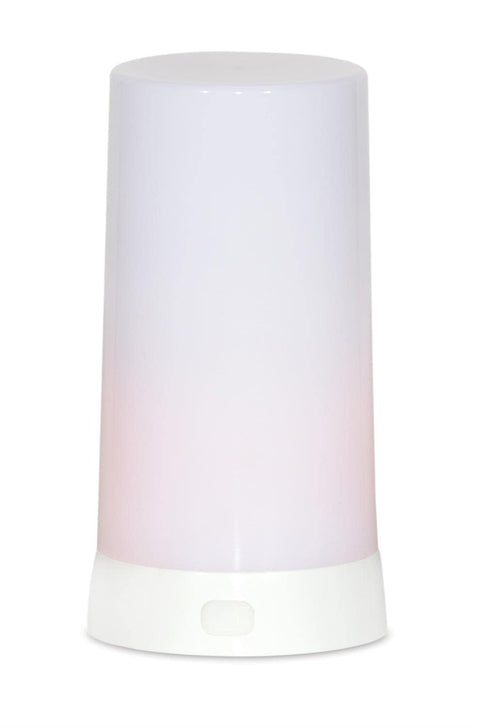 Melrose Modern Home Decorative LED Flickering Light with 6 Hr Timer (Set of 2) 5" H Plastic (USB Charger not Included)