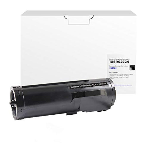Clover Remanufactured Toner Cartridge Replacement for Xerox 106R02724 | Black
