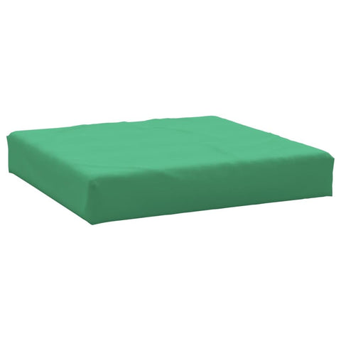 vidaXL Pallet Cushion in Durable Oxford Fabric - Green Color - Perfect for Outdoor Furniture - 23.6" x 23.6" x 3.1" Dimensions - Easy to Clean - Waterproof