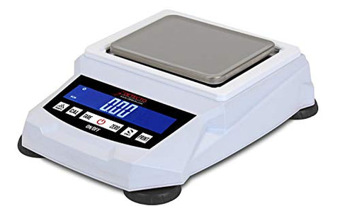 Digital Precision Balance Scale, 1200 g x e = 0.2 g / d = 0.02 g, 5.7 in W x 4.5 in D Platform