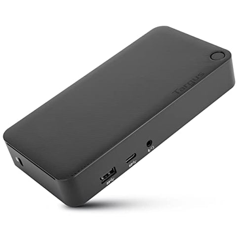 Targus USB C Docking Station Universal DV4K, USB C Laptop Docking Station Dual Monitor 2 HDMI, 65W Power Delivery, DisplayLink Works w/Operating Systems Like Windows, Mac, Android, iOS (DOCK310USZ)