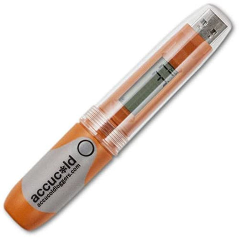 Summit Appliance DLSA11 Single Portable USB Temperature Logger with LCD Display, Visual Alarm Indicator, Displays Celsius or Fahrenheit, Reliable Logging, User-Set Logging Interval