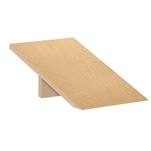 Salsbury Industries 1 Wide Sloping Hood for 18-Inch Designer Wood Locker, Maple
