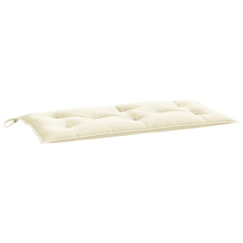 vidaXL Oxford Fabric Garden Bench Cushion, Outdoor Seat Padding, Cream White Color, 39.4"x19.7"x2.8" Size, 2.87 Pounds, Comes with California Proposition 65 Warning