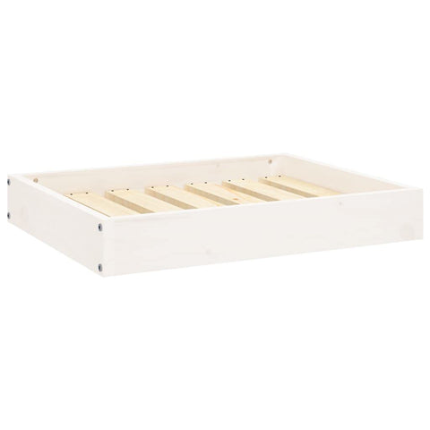 vidaXL Solid Pinewood Dog Bed - Comfortable, Sturdy, and ic Look - Ideal Resting Spot for Your Pet - 24.2"x19.3"x3.5" Size