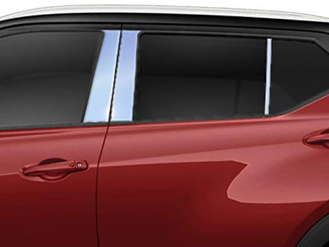 QAA is Compatible with 2018-2024 Volkswagen Tiguan 4 Piece Stainless Pillar Post Trim PP18650