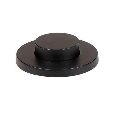 InSinkErator 78663-ISE Decorative Air-Activated Switch-Button - Tuxedo - Matte Black
