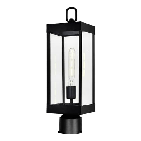 CWI Lighting Windsor 1 Light Black Metal Outdoor Lantern Head