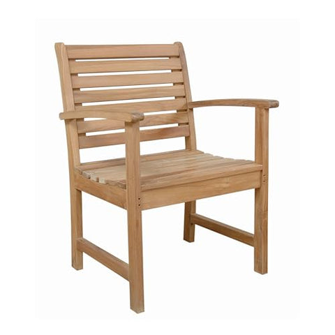 Anderson Teak Patio Lawn Garden Furniture Victoria Dining Armchair
