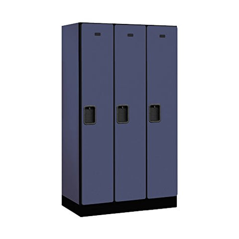 Salsbury Industries Single Tier Designer Wood Locker, Cherry, 5' 3" x 18"