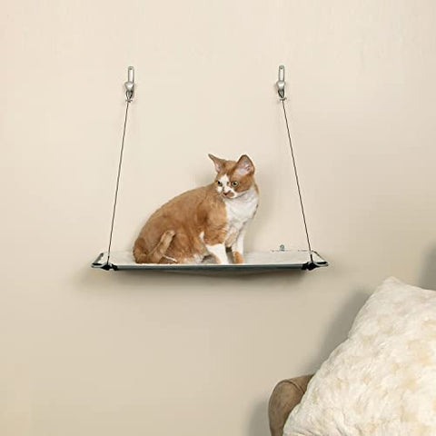 K&H Pet Products Wall Mount Cat Shelf Single Level Natural 23 X 12 Inches