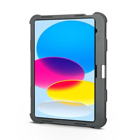 Targus SafePort Rugged Max Case for iPad Air 13-inch (M2 & iPad Pro 12.9 Inch) – MIL-STD Drop Tested, Screen Protector, Kickstand, Hand Strap, Stylus Holder, Dust & Fluid Resistant - THD968GL