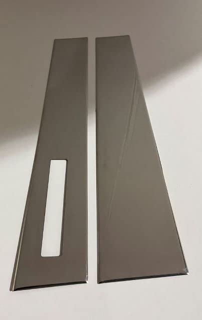 QAA part PP61390 is a 4 piece Stainless Steel Pillar Post Trim that is compatible with the Ford Bronco Sport 2021-2022 model with keyless touch pad