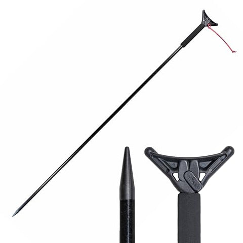 YakGear 01-0079 YakStick Mud Anchor with Mudfoot - 6.5', Black