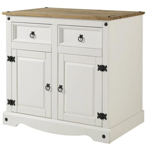 OS Home and Office Wine Cabinet in Black
