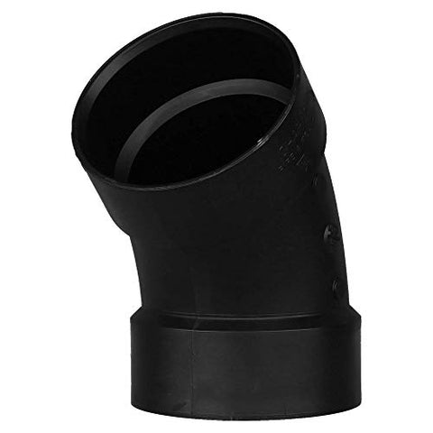 CHARLOTTE PIPE 4 DWV 1/8 Bend HUB X HUB DWV (Drain, Waste and Vent) (1 Unit Piece)