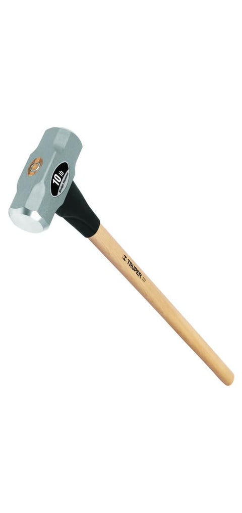 Truper 30919 10-Pound Sledge Hammer, Hickory Handle, 36-Inch