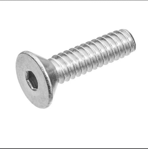 USA SEALING ZSCRW-772 Machine Hex Drive Flat Head Screws, 5/8"-11 Thread, 1-3/4" Long, 1 Pack Quantity