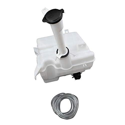 Brock 6489-0009 Windshield Washer Reservoir Tank Assembly With Cap and Washer Pump Without Low Fluid Sensor Compatible With 2014-2019 Toyota Corolla