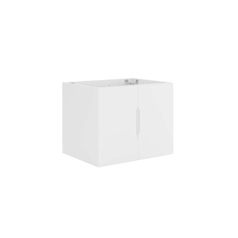 Modway Vitality 23" MDF and Particleboard Bathroom Vanity Cabinet in White