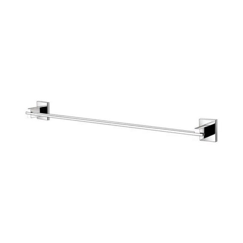 Oakestry Aqua Korsa 24 Inch Wall Mounted Towel Bar Durable Stainless Steel Bathroom Accessory Modern Sleek Design Easy Installation Rust Resistant Polished Finish for Home and Hotel Use