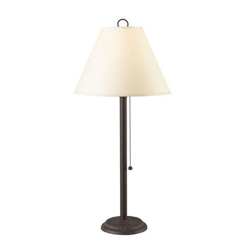Cal Lighting CALBO-904TB-OW Traditional One Table Lamp Lighting Accessories,Black