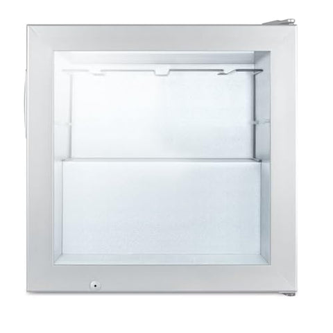 Summit SCFU386CSSVK Compact Vodka Freezer, Glass/Stainless-Steel