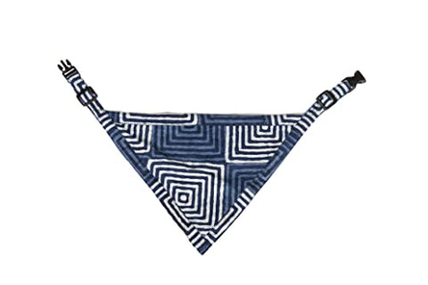 Dog Gone Smart Pet Products Unbugz-It Bandana, Small, Square Blue (5.5" x 4")