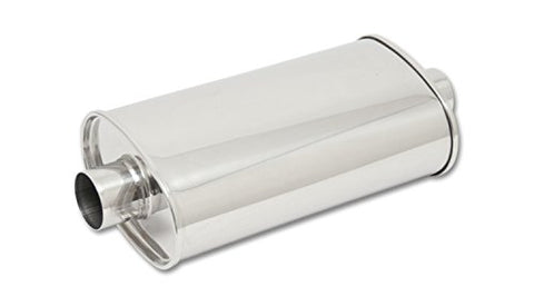 Vibrant Performance Vibrant 1102 Oval Stainless Steel Muffler