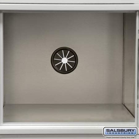 Salsbury 19960 Flexible Grommet for Cell Phone Charging Cables - Factory Installed on Rear of Compartment