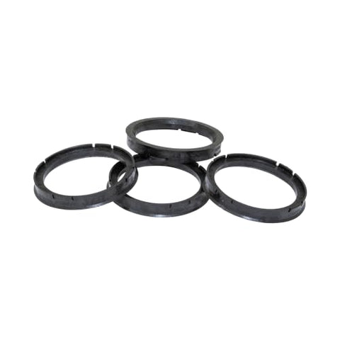 GORILLA Automotive 72-6656 Wheel Hub Centric Rings (72.62mm OD x 66.56mm ID) - Pack of 4