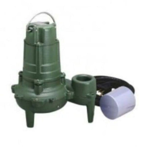 Zoeller 267-0057 Model 72 1-1/2 in. 3/10 hp 115V 9 ft. Stainless Steel Sump Pump Green