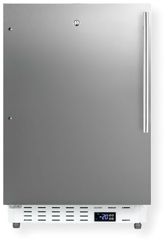 Accucold 20” Freezer, 2.47 cu.ft. Capacity, Undercounter, Built-in, ADA Compliant, -25°C Storage, Stainless Steel - ADA305AFSSHVLHD *(Left Handed Door Swing)