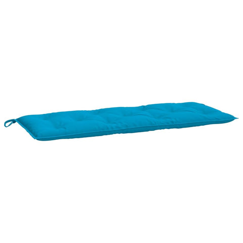 vidaXL Garden Bench Cushion Light Blue - Weather- Oxford Fabric, Soft Hollow Fiber Filling, Indoor/Outdoor Use, 47.2"x19.7"x2.8"