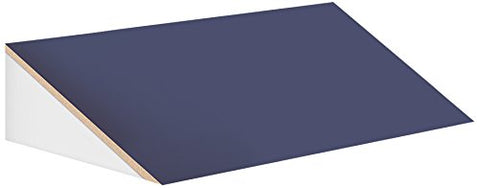 Salsbury Industries 22257BLU 45-Inch Wide Sloping Hood for 24-Inch Deep Extra Wide Designer Wood Locker, Blue
