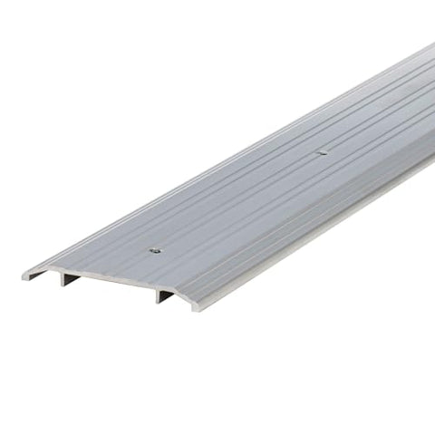M-D Building Products 11502 Heavy-Duty Aluminum Commercial Threshold - Draft Protection, Easy to Cut and Install (4 in. x 1/2 in. x 36 in.) (Silver)