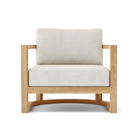 Anderson Teak Junus Lounge Armchair (Linen Natural)