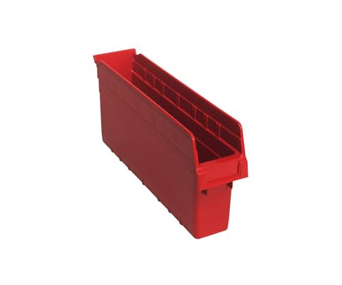 Quantum Storage Systems QSB803RD STORE-MAX Part Organizer Red Bins 18" L x 5" W x 8" H 20 Pack