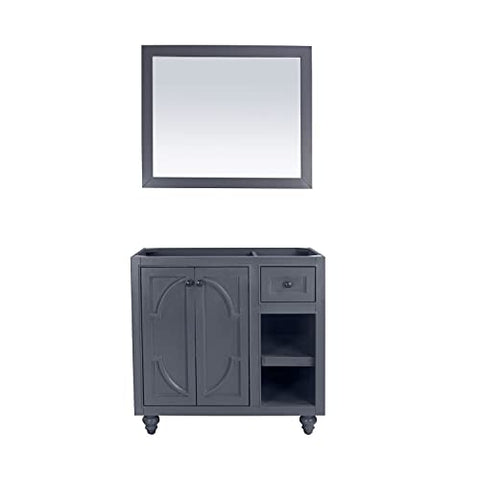 Odyssey, 36, Maple Grey Cabinet