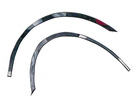 QAA is Compatible with 2011-2014 Hyundai Sonata 4 Piece Stainless Wheel Well Accent Trim WQ11360