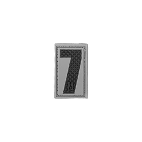 Maxpedition Gear Number 7 Patch (SWAT) 0.7" x 1.18"