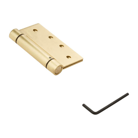 National Hardware N184-572 V520 Spring Hinge in Brass