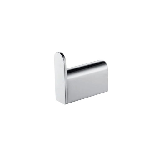 Oakestry Aqua Chiaro Wall Mounted Robe Hook Durable Stainless Steel Bathroom Accessory Rust Resistant Polished Finish Easy Installation for Home Hotel Spa or Guest Bathroom Use