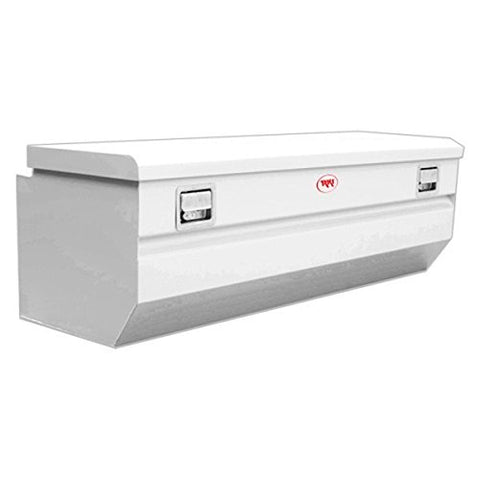 RKI M58U-1NM Single Lid Steel Chest Box with Offset for Fullsize, White