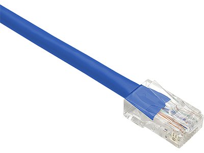 Unirise, USA, LLC Cat5e Ethe Patch Cable, Utp, Blue, Snagless, 25ft