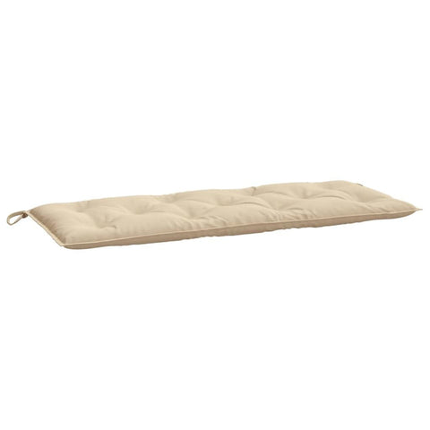 vidaXL Beige Garden/Patio Bench Cushion - Oxford Fabric, Water- Seat Pad 47.2"x19.7"x2.8"