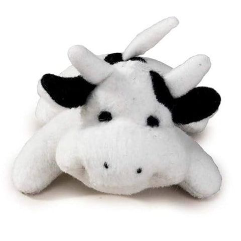 Zanies Bitty Buddy Moo Dog Toys, 3"