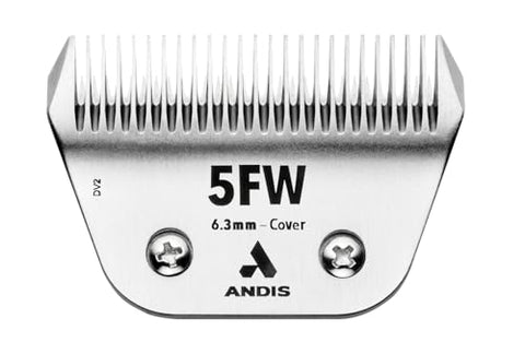 Andis 561464 ceramicEDGE #5FW Cover Wide Blade, Small Animal and Pet Grooming, Detachable Replacement Blade, Long Lasting, Stainless Steel