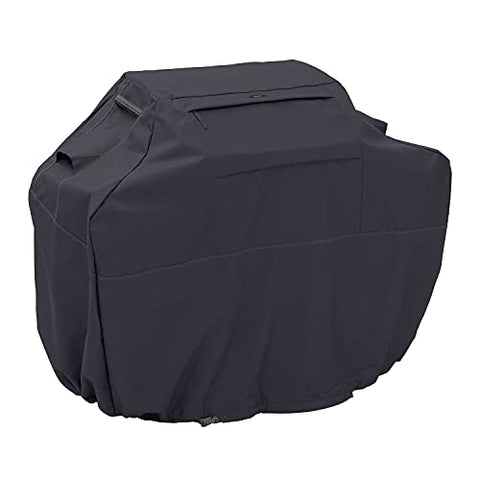 Classic Accessories Ravenna Patio BBQ Grill Cover Black/Medium/Small