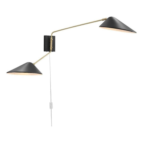 Journey 2-Light Swing Arm Wall Sconce